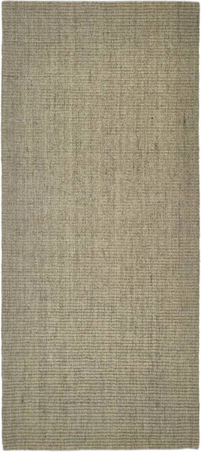 vidaXL -Vloerkleed-80x150-cm-natuurlijk-sisal-groen