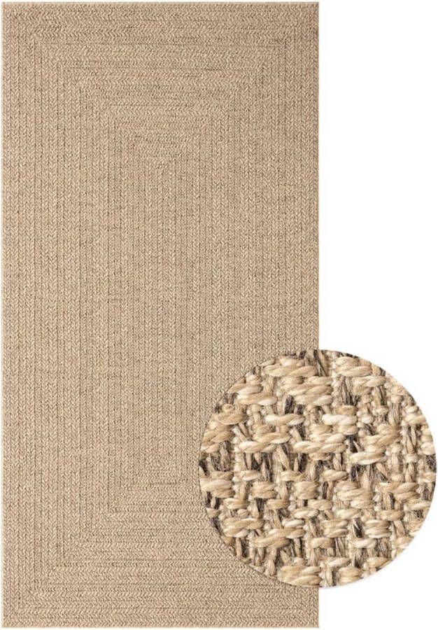 VidaXL -Vloerkleed-ZIZUR-binnen-en-buiten-80x150-cm-jute-look