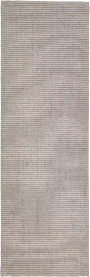 VidaXL -Vloerkleed-80x250-cm-natuurlijk-sisal-zandkleurig - Foto 4