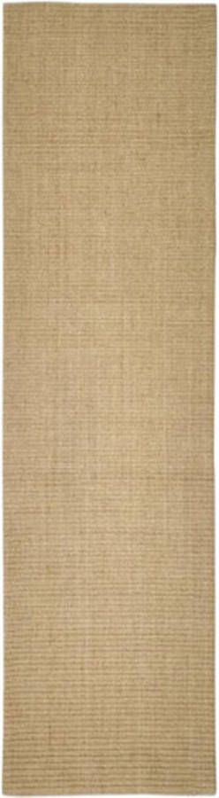 VidaXL -Vloerkleed-80x300-cm-natuurlijk-sisal