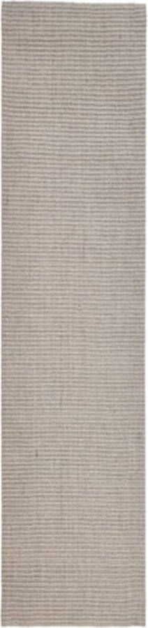 VidaXL -Vloerkleed-80x350-cm-natuurlijk-sisal-zandkleurig