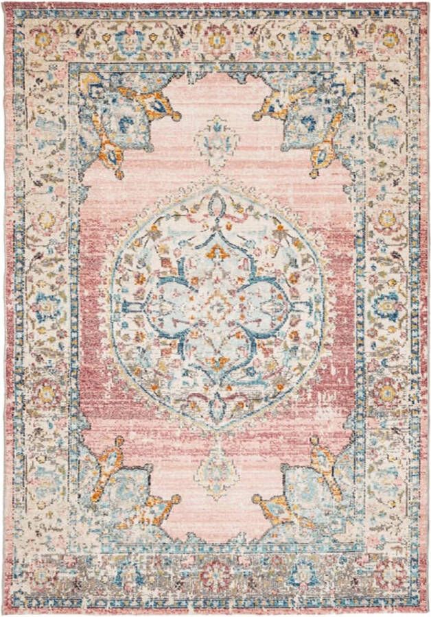 VidaXL -Vloerkleed-binnen-buiten-vintage-stijl-140x200-cm-meerkleurig - Foto 4