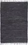 VidaXL Vloerkleed Chindi handgeweven 160x230 cm leer grijs - Thumbnail 2