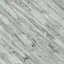VidaXL Vloerkleed chindi handgeweven 80x160 cm leer lichtgrijs en tan - Thumbnail 1