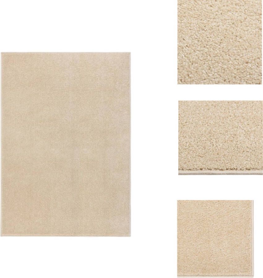 VidaXL Vloerkleed Classic 240 x 340 cm Beige Materiaal 100% PP Poolhoogte 10 mm Vloerkleed