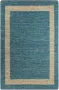 VidaXL -Vloerkleed-handgemaakt-160x230-cm-jute-blauw - Thumbnail 2