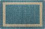 VidaXL -Vloerkleed-handgemaakt-160x230-cm-jute-blauw - Thumbnail 1