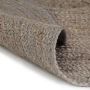 VidaXL -Vloerkleed-handgemaakt-rond-210-cm-jute-grijs - Thumbnail 2