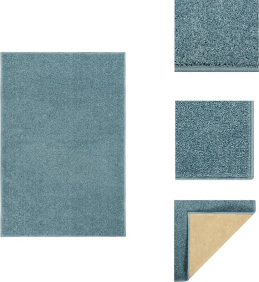 VidaXL Vloerkleed Klassieke charme 160 x 230 cm Kleur- Blauw Materiaal- 100% PP Vloerkleed - Foto 2