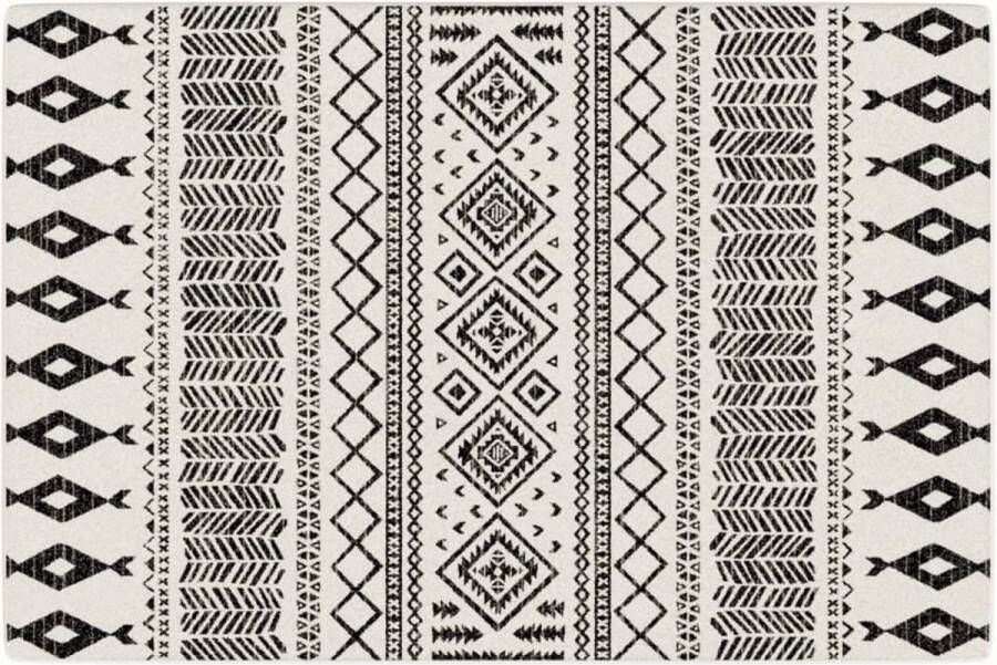 The Living Store Vloerkleed Sorona Dupont Meerkleurig 120 x 180 cm Hypoallergeen Vloerkleed Tapijten Multicoloured Vloerkleed Design Vloerkleed Indoor Outdoor Vloerkleed - Foto 2