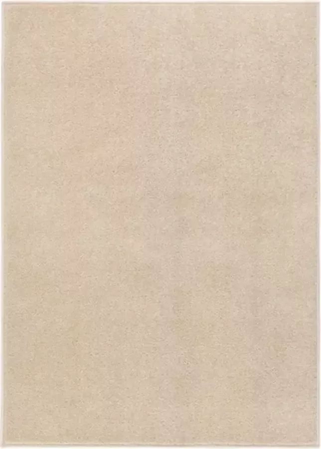 VidaXL -Vloerkleed-kortpolig-140x200-cm-beige - Foto 2