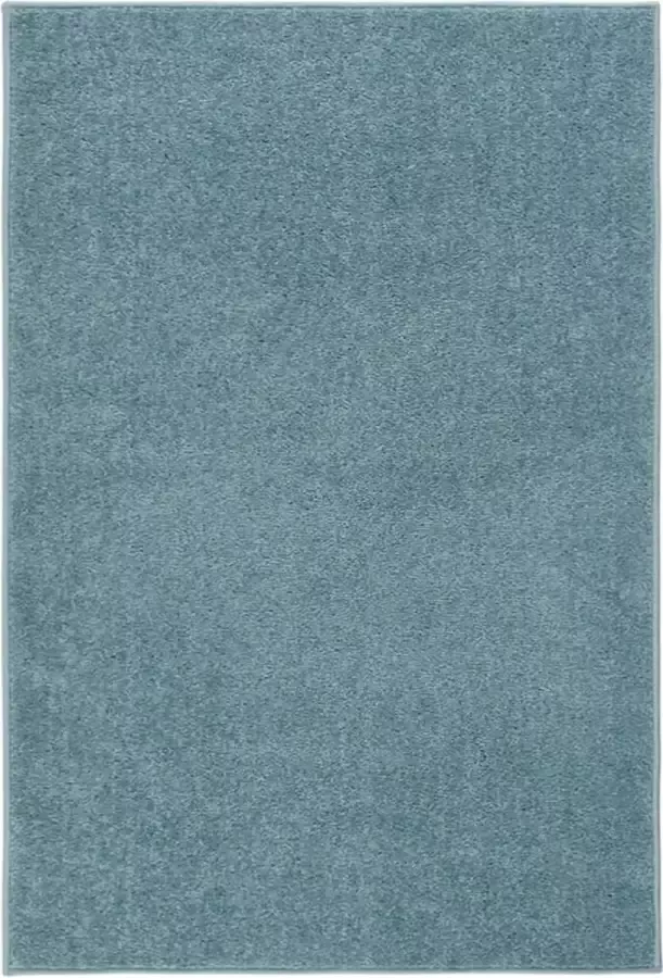 VidaXL -Vloerkleed-kortpolig-160x230-cm-blauw