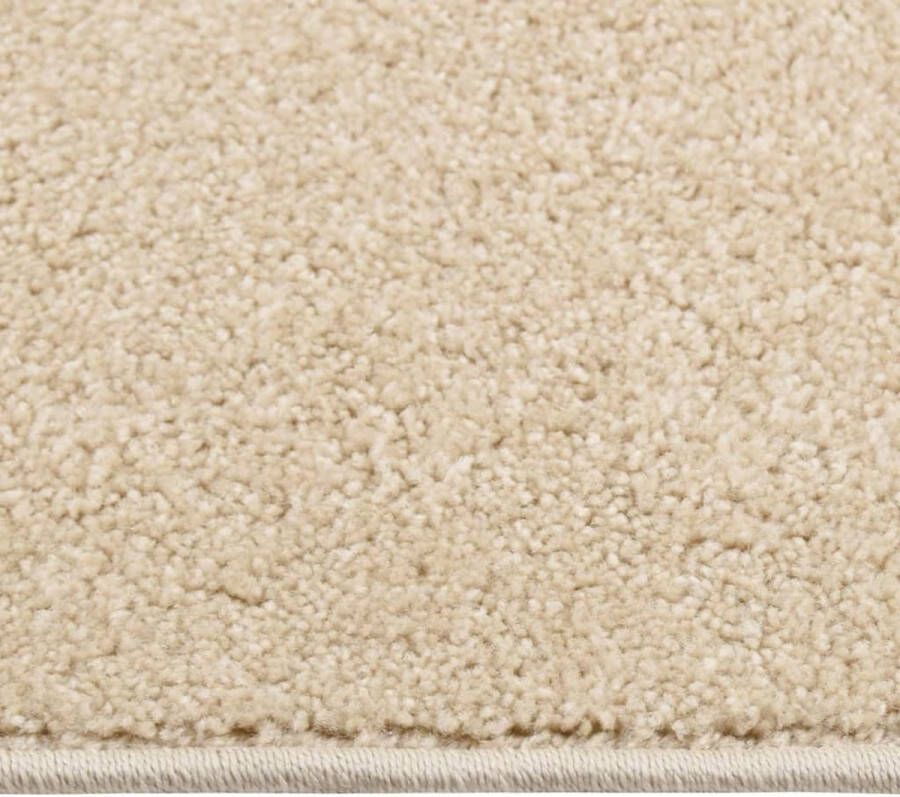 VidaXL -Vloerkleed-kortpolig-240x340-cm-beige - Foto 2