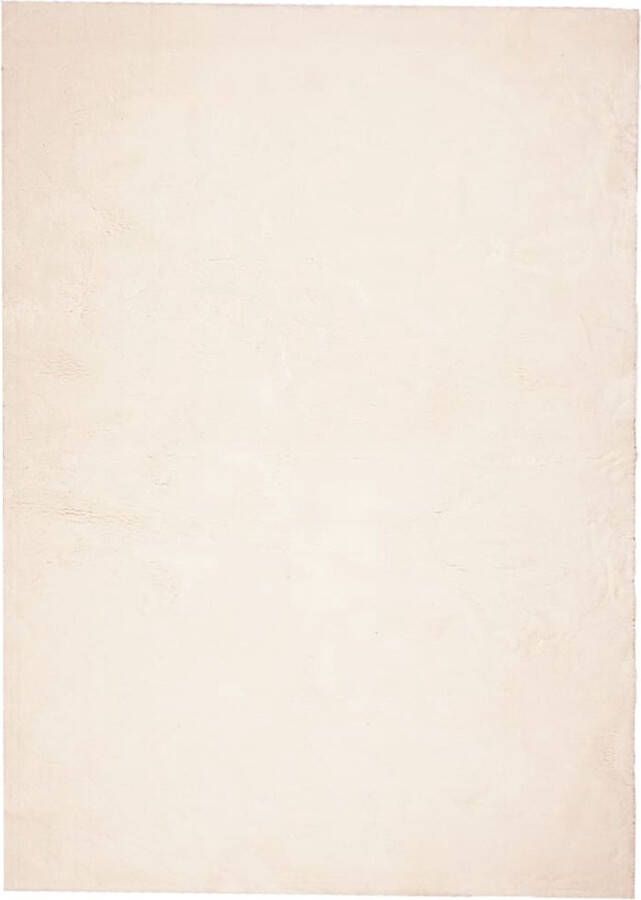 VidaXL -Vloerkleed-HUARTE-laagpolig-zacht-wasbaar-200x280-cm-beige