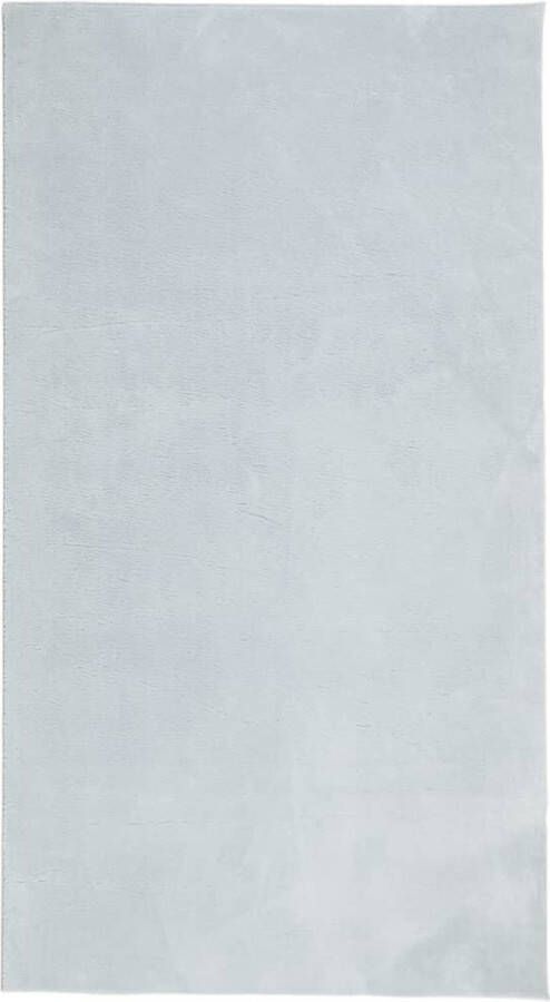 VidaXL -Vloerkleed-HUARTE-laagpolig-zacht-wasbaar-60x110-cm-blauw