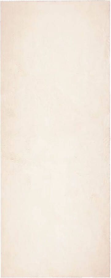 VidaXL -Vloerkleed-HUARTE-laagpolig-zacht-wasbaar-80x200-cm-beige