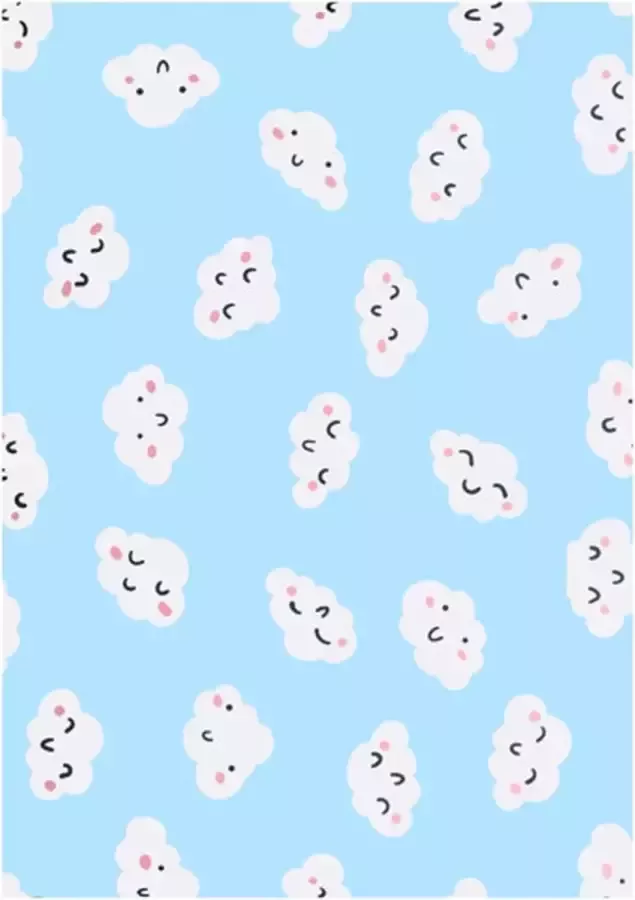 VidaXL -Vloerkleed-met-print-80x150-cm-stof-meerkleurig - Foto 2