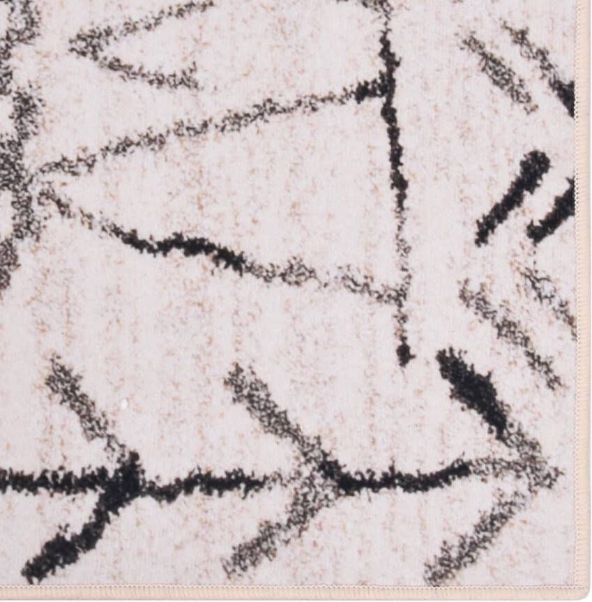 VidaXL Vloerkleed met print 80x150 cm stof meerkleurig