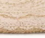 VidaXL -Vloerkleed-met-print-rond-240-cm-gevlochten-jute - Thumbnail 2