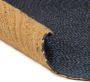 VidaXL -Vloerkleed-omkeerbaar-rond-180-cm-jute-marineblauw-en-naturel - Thumbnail 2