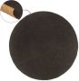 VidaXL -Vloerkleed-omkeerbaar-rond-90-cm-antraciet-en-naturel - Thumbnail 1