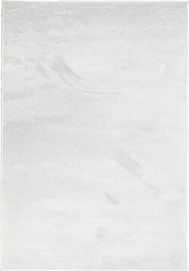 VidaXL -Vloerkleed-OVIEDO-laagpolig-200x280-cm-grijs