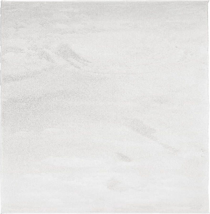 VidaXL -Vloerkleed-OVIEDO-laagpolig-240x240-cm-grijs