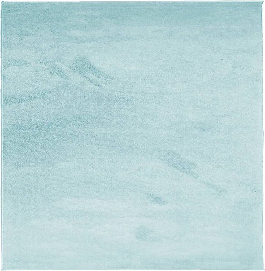 VidaXL -Vloerkleed-OVIEDO-laagpolig-240x240-cm-groen