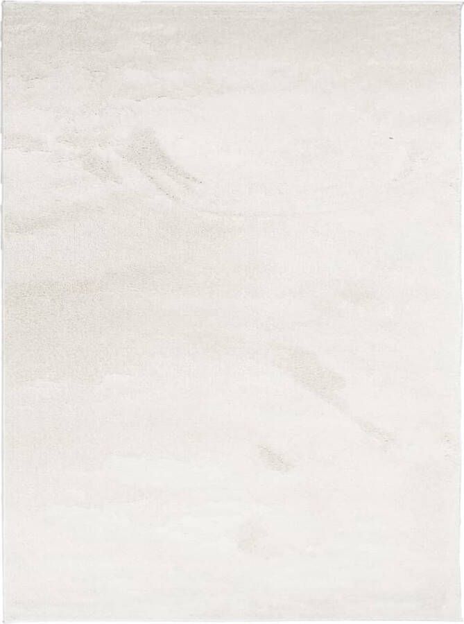 VidaXL -Vloerkleed-OVIEDO-laagpolig-240x340-cm-beige