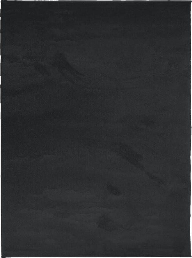 VidaXL -Vloerkleed-OVIEDO-laagpolig-240x340-cm-zwart