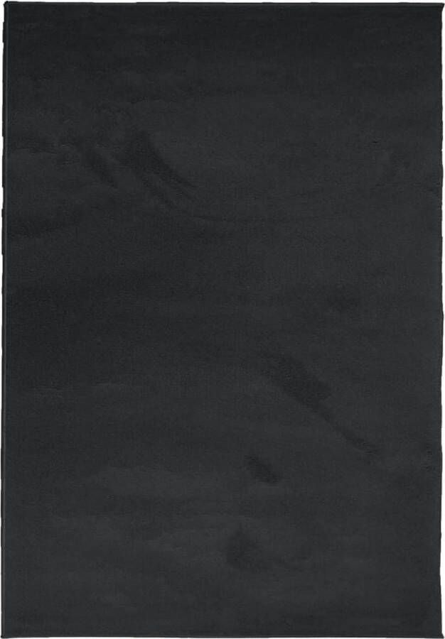 VidaXL -Vloerkleed-OVIEDO-laagpolig-300x400-cm-zwart