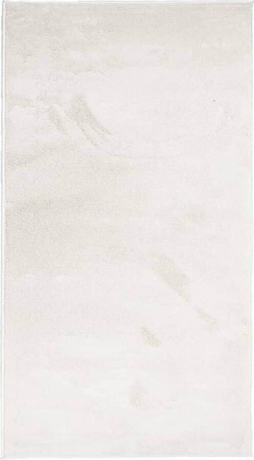 VidaXL -Vloerkleed-OVIEDO-laagpolig-60x110-cm-beige
