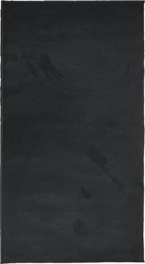 VidaXL -Vloerkleed-OVIEDO-laagpolig-60x110-cm-zwart