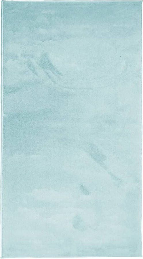 The Living Store OVIEDO Vloerkleed 80 x 150 cm Groen met 100% Polyester en 12.5 mm Poolhoogte Vloerkleed Tapijten Groene Vloerkleed Polyester Vloerkleed Zacht Vloerkleed - Foto 2