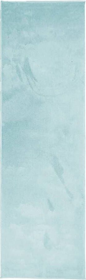 VidaXL -Vloerkleed-OVIEDO-laagpolig-80x250-cm-groen