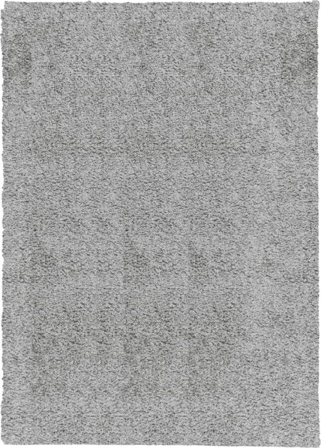 VidaXL -Vloerkleed-PAMPLONA-shaggy-hoogpolig-modern-200x280-cm-grijs