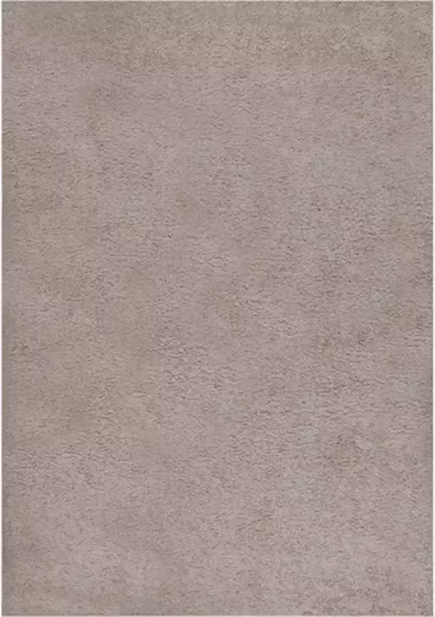 vidaXL Vloerkleed shaggy hoogpolig 140x200 cm beige