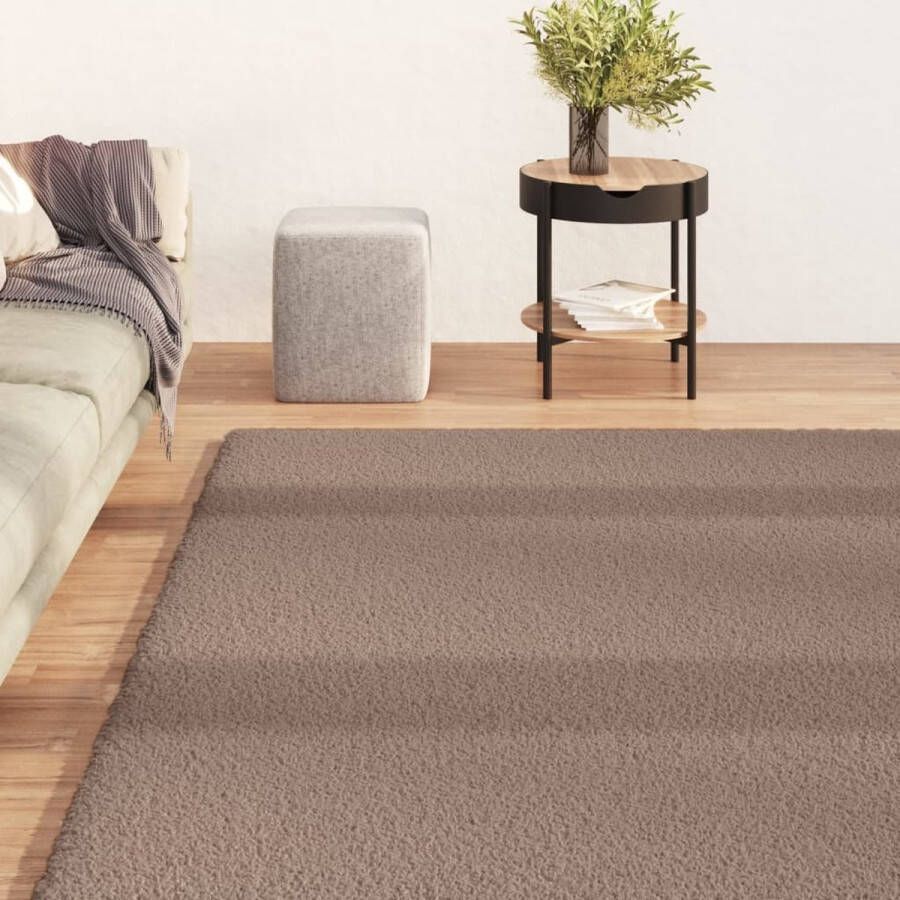 VidaXL -Vloerkleed-shaggy-hoogpolig-200x290-cm-beige