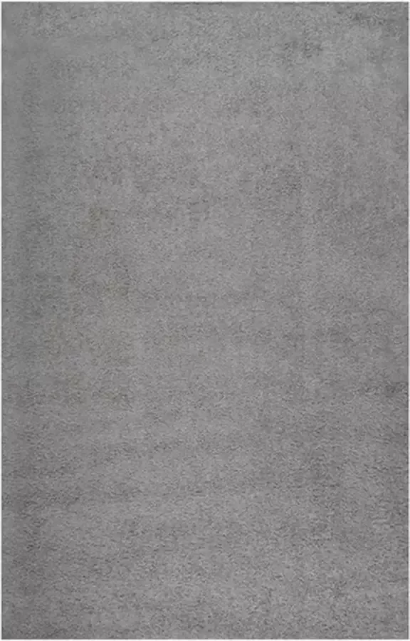 VidaXL Vloerkleed shaggy hoogpolig 200x290 cm grijs - Foto 2