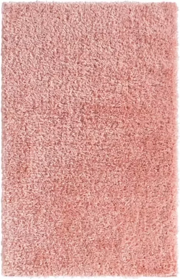 VidaXL Vloerkleed shaggy hoogpolig 50 mm 200x290 cm roze