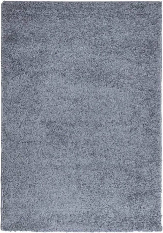 VidaXL -Vloerkleed-PAMPLONA-shaggy-hoogpolig-modern-140x200-cm-blauw