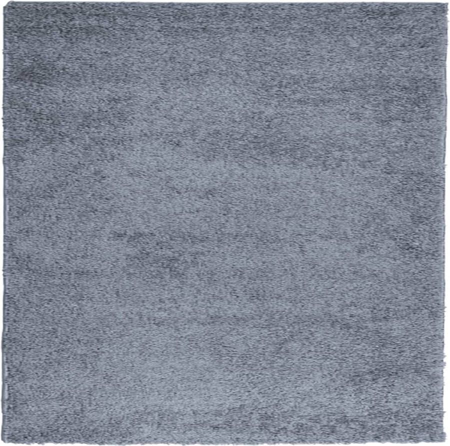 VidaXL -Vloerkleed-PAMPLONA-shaggy-hoogpolig-modern-200x200-cm-blauw