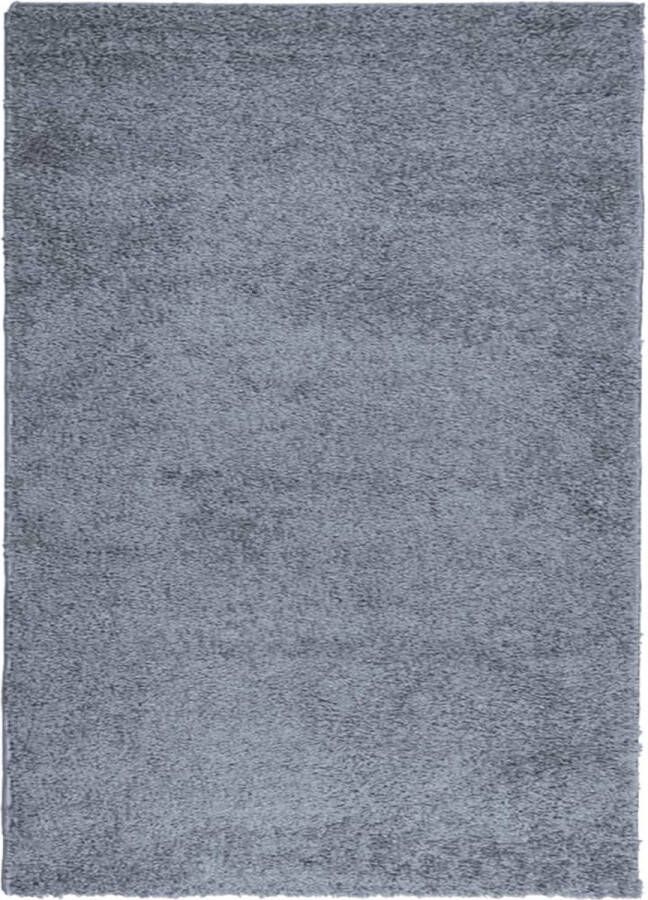 VidaXL -Vloerkleed-shaggy-hoogpolig-modern-200x280-cm-blauw