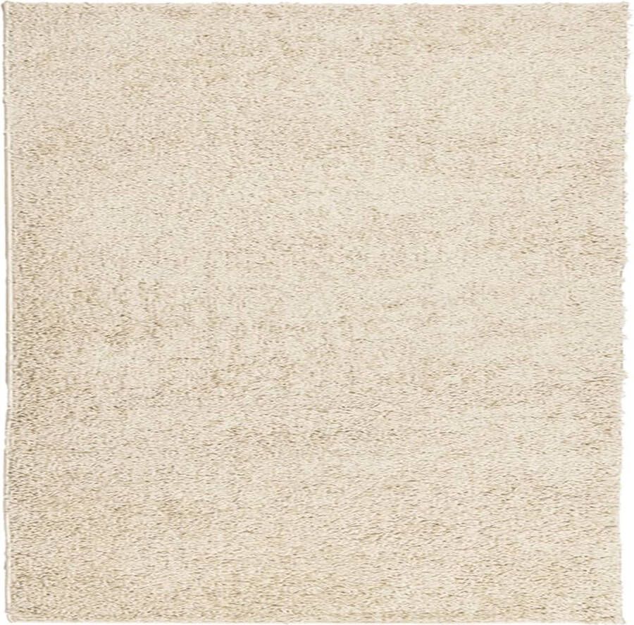 VidaXL -Vloerkleed-PAMPLONA-shaggy-hoogpolig-modern-240x240-cm-goud