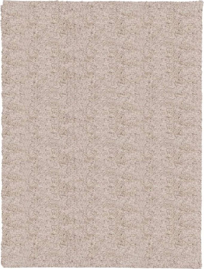 VidaXL -Vloerkleed-PAMPLONA-shaggy-hoogpolig-modern-300x400-cm-beige