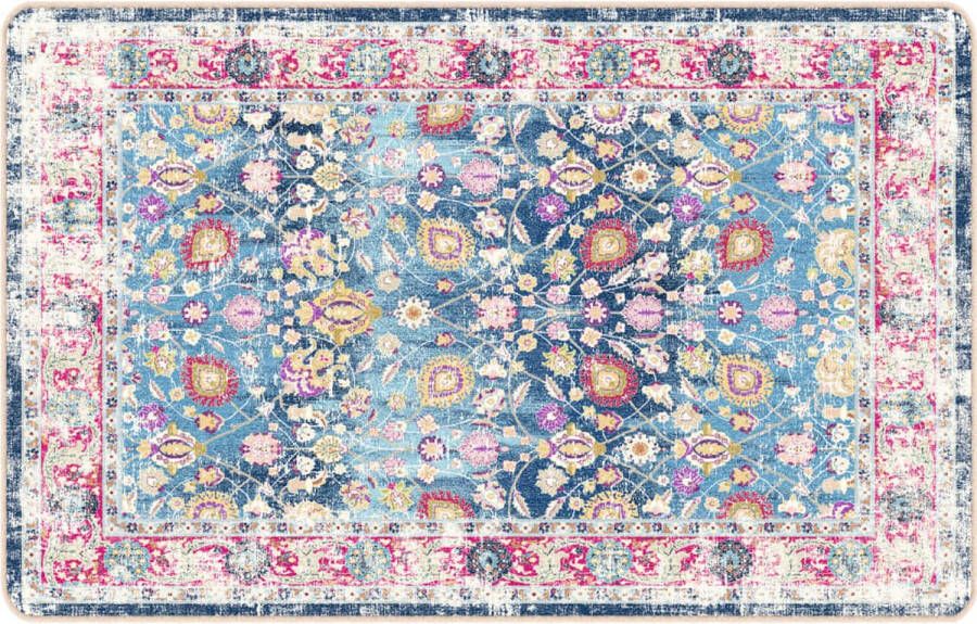 VidaXL -Vloerkleed-wasbaar-anti-slip-190x300-cm-meerkleurig - Foto 3
