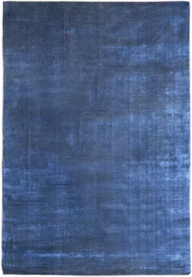 vidaXL Vloerkleed wasbaar opvouwbaar 120x170 cm polyester marineblauw