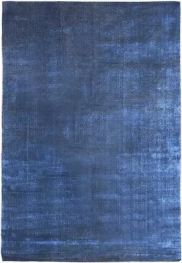 vidaXL Vloerkleed wasbaar opvouwbaar 140x200 cm polyester marineblauw