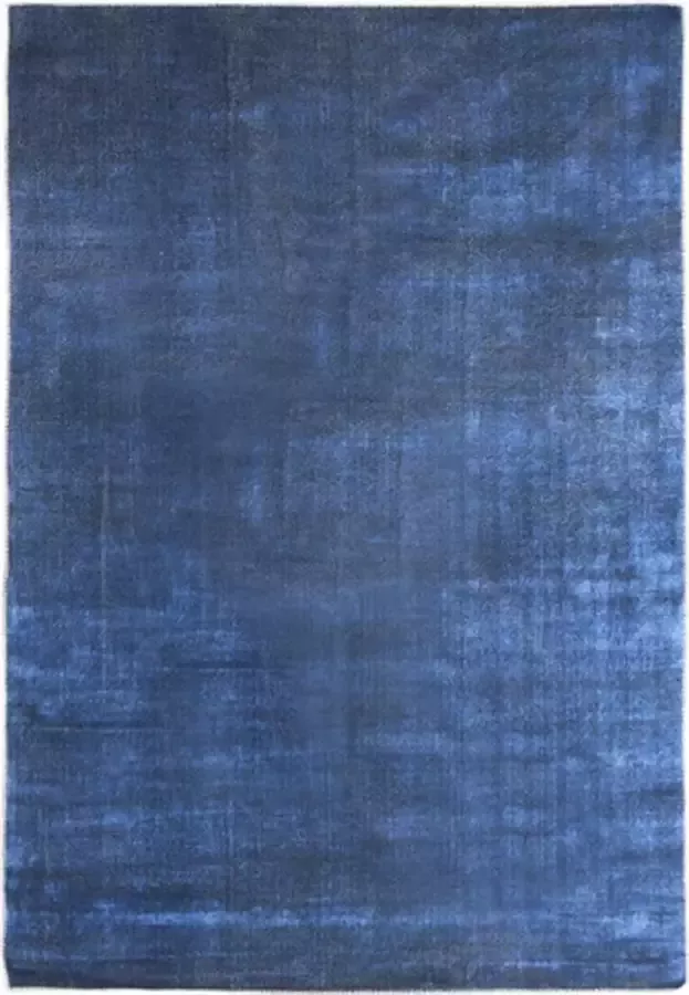 vidaXL Vloerkleed wasbaar opvouwbaar 160x230 cm polyester marineblauw