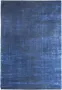 VidaXL Vloerkleed wasbaar opvouwbaar 160x230 cm polyester marineblauw - Thumbnail 2